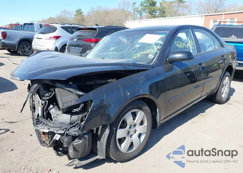 2009 Hyundai Sonata Gls from USA, damaged, VIN 5NPET46C59H466285